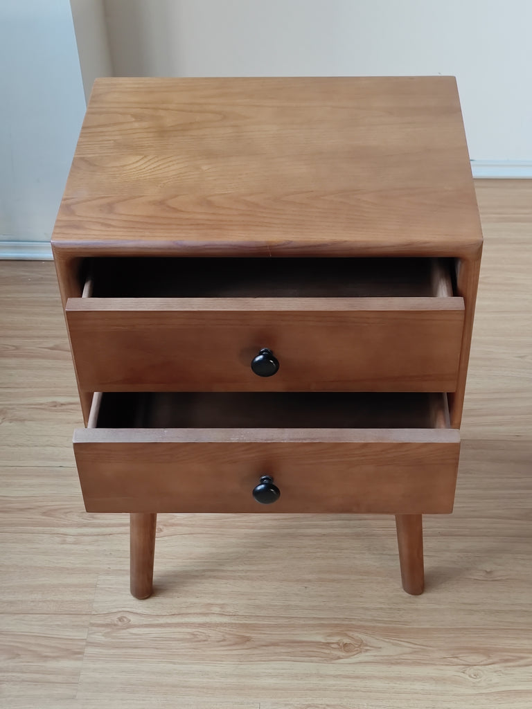 Adeline Nightstand | Ash Mid-Century