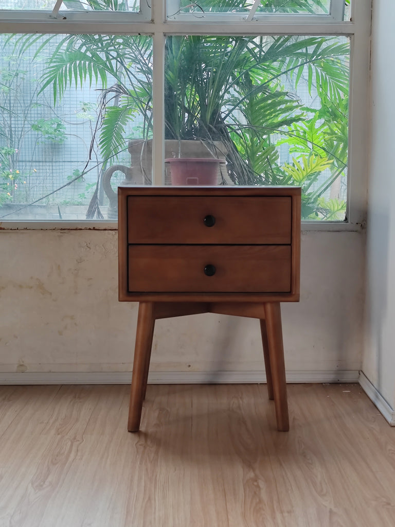 Adeline Nightstand | Ash Mid-Century