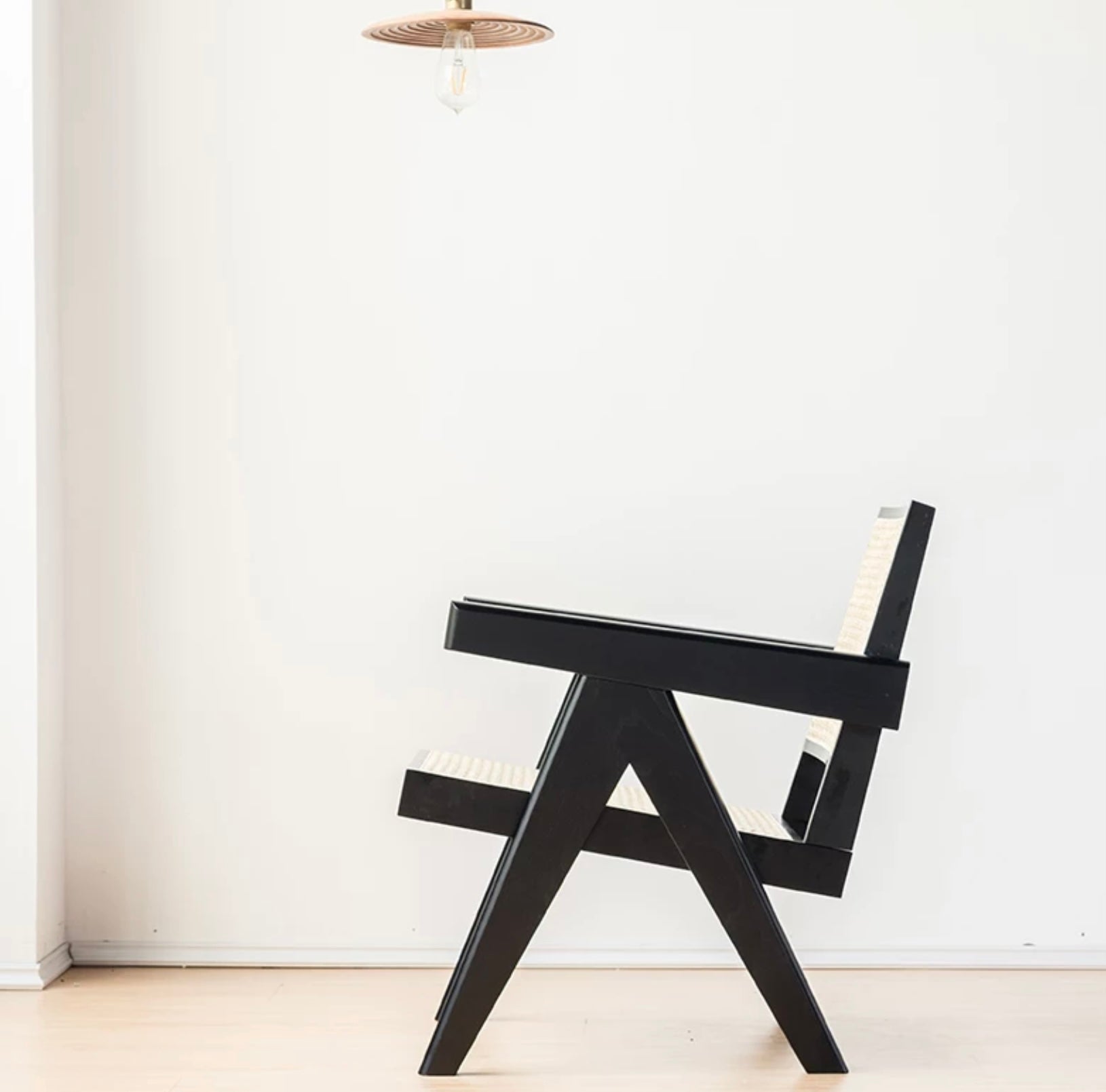 Easy Chair | Cherry Wood Frame