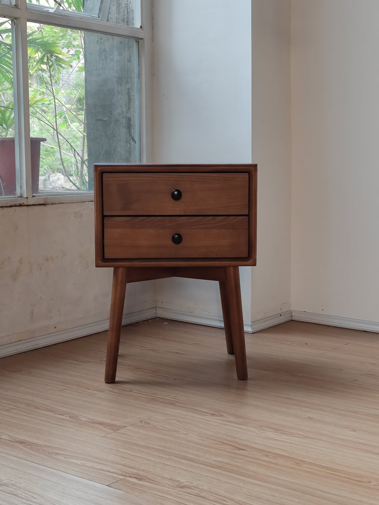 Adeline Nightstand | Ash Mid-Century