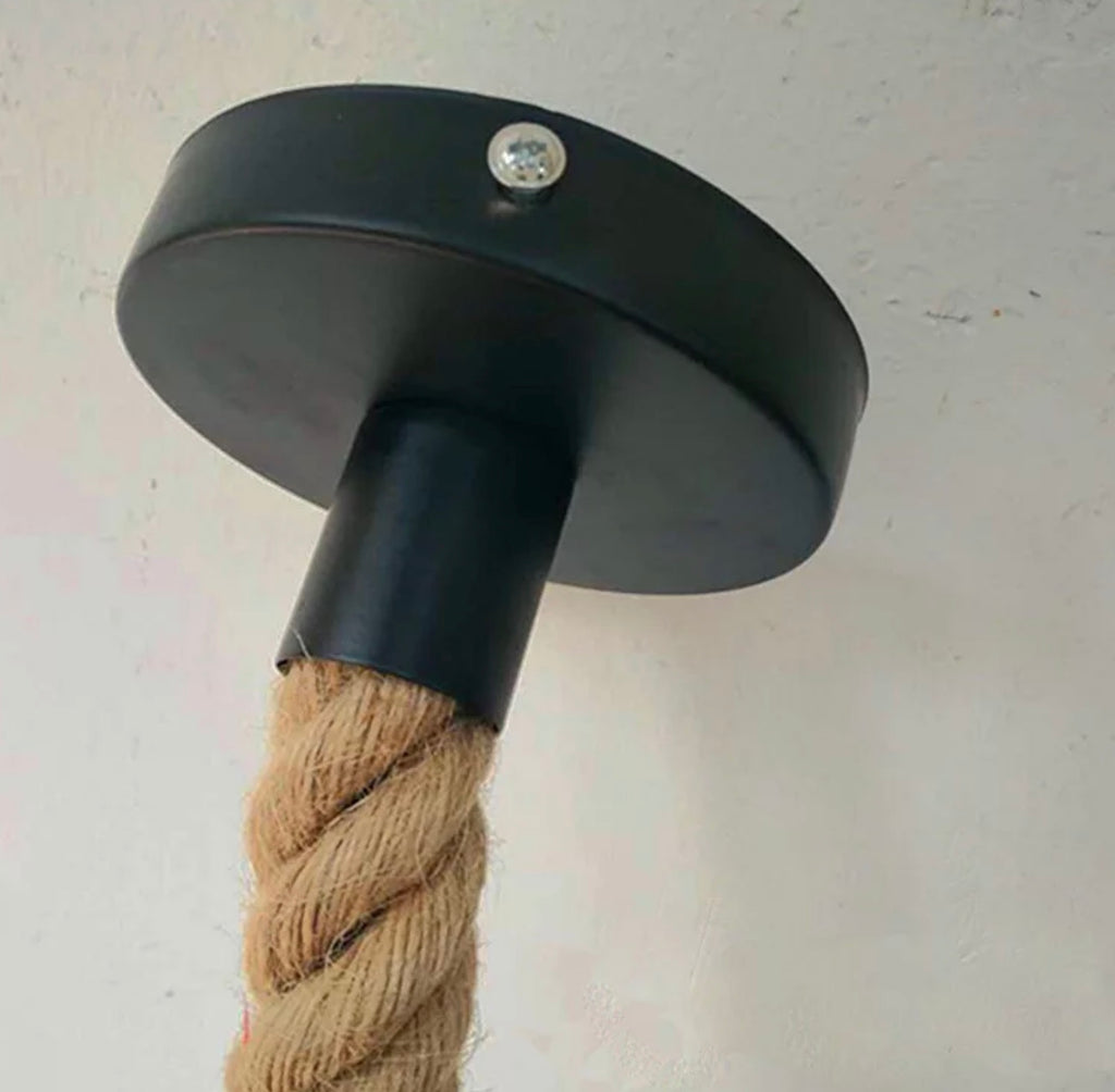 Hemp Rope Pendant Light