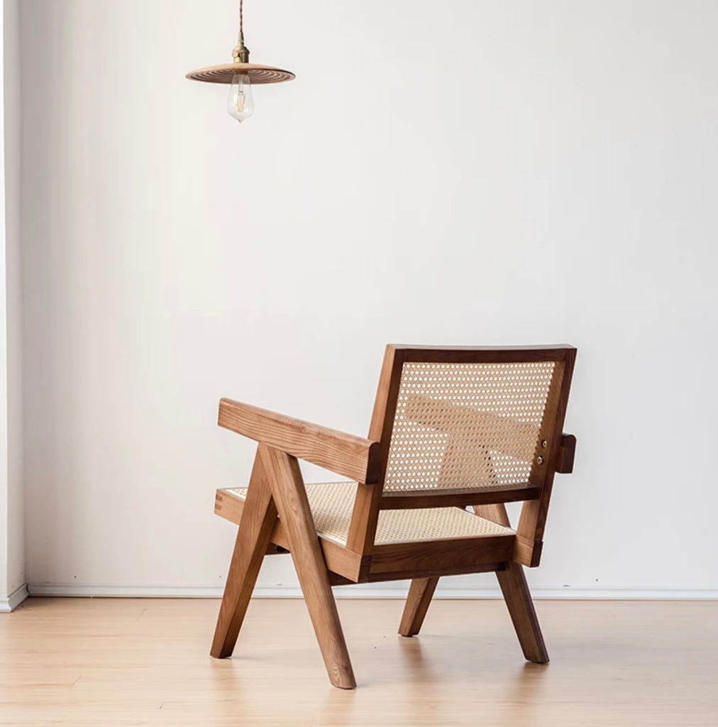 Easy Chair | Cherry Wood Frame