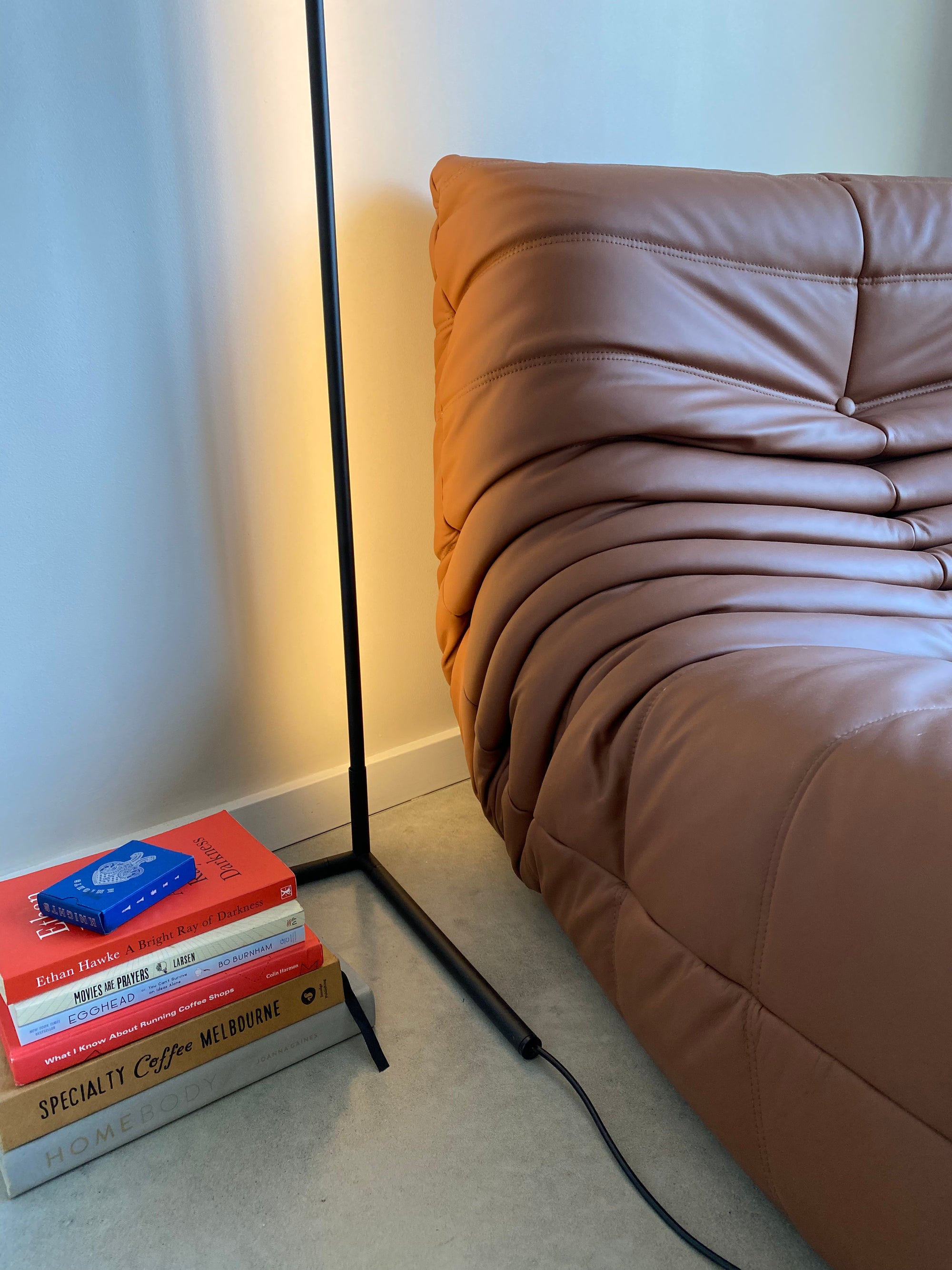 Corner LED strip Floor Lamp