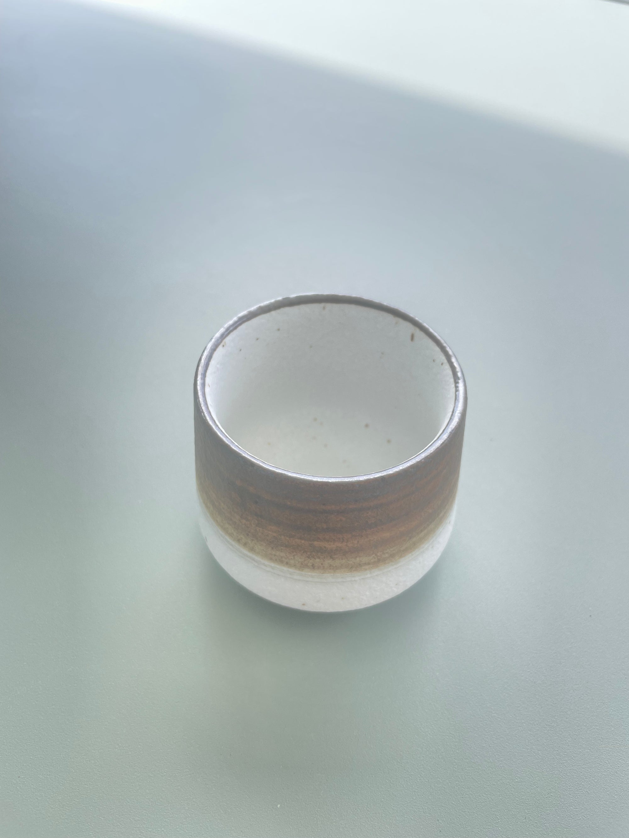 Multiple Brushed Ceramic Cup