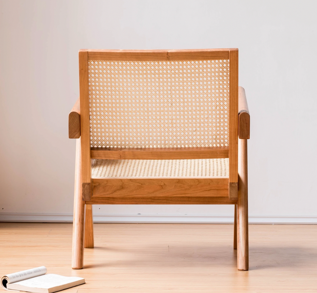 Easy Chair | Cherry Wood Frame