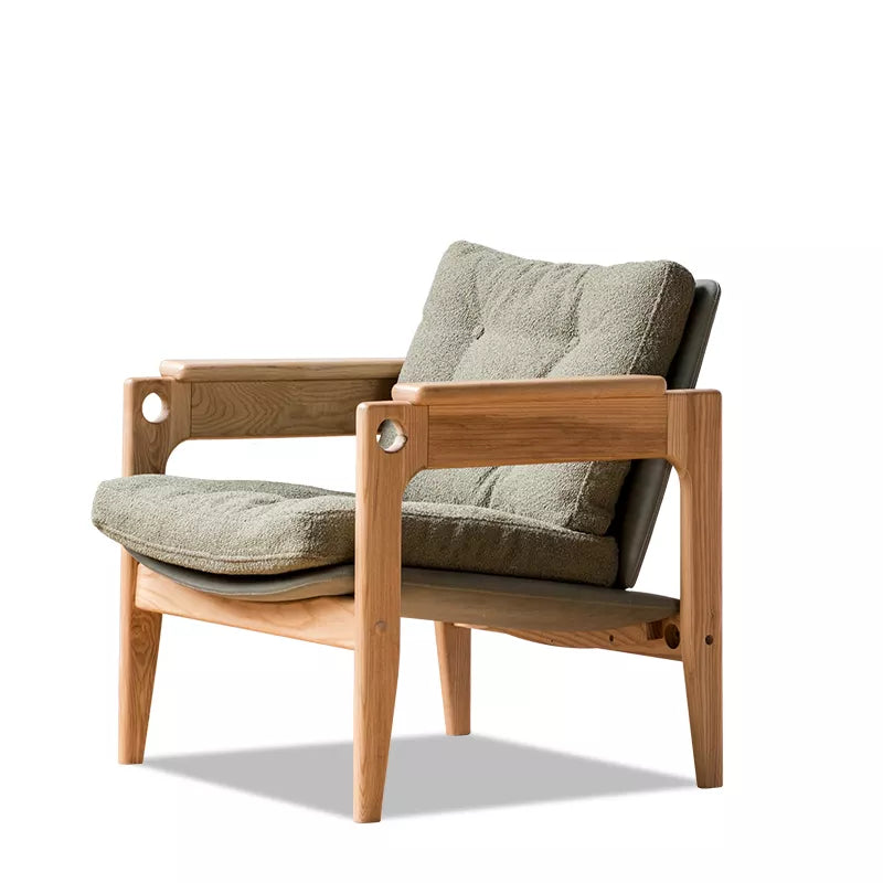 Hanson Armchair | Fabric & Ash wood