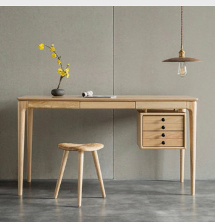 Adeline Study Desk | Ash wood Mid-Century 