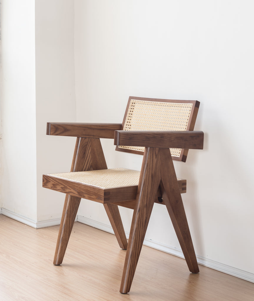 Office Chair | Cherry wood Frame