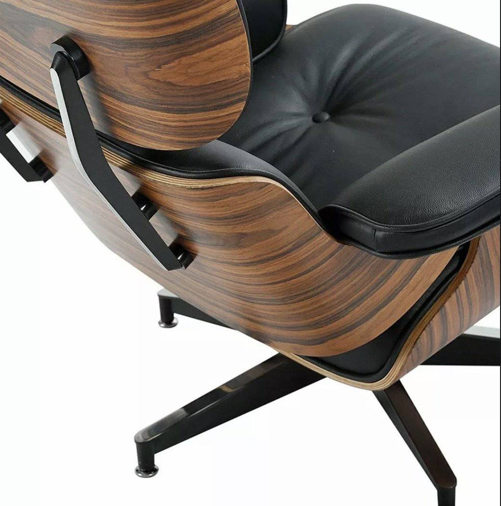 Lounge Chair | Italian Leather | Eames Lounge