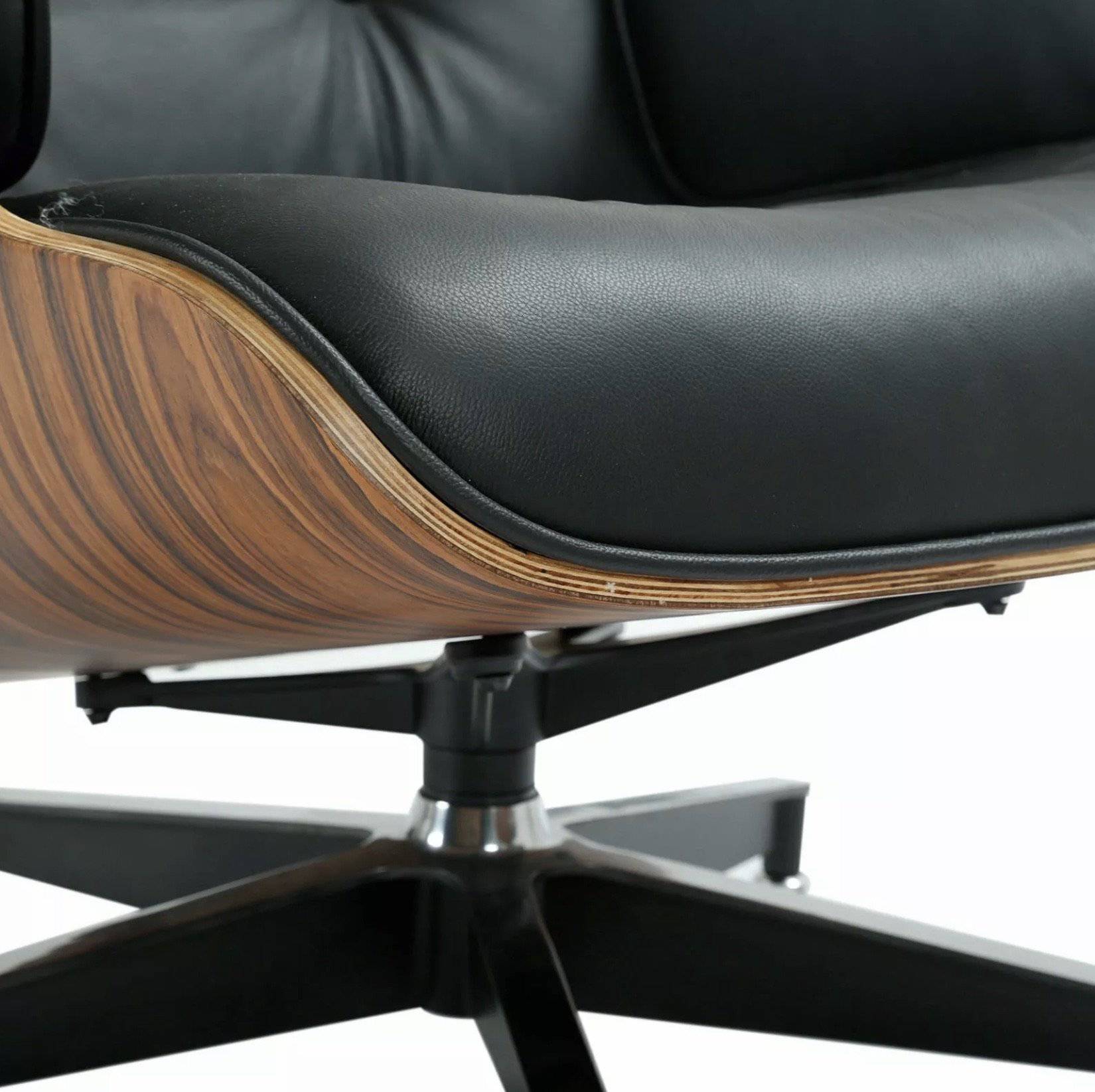 Lounge Chair | Italian Leather | Eames Lounge